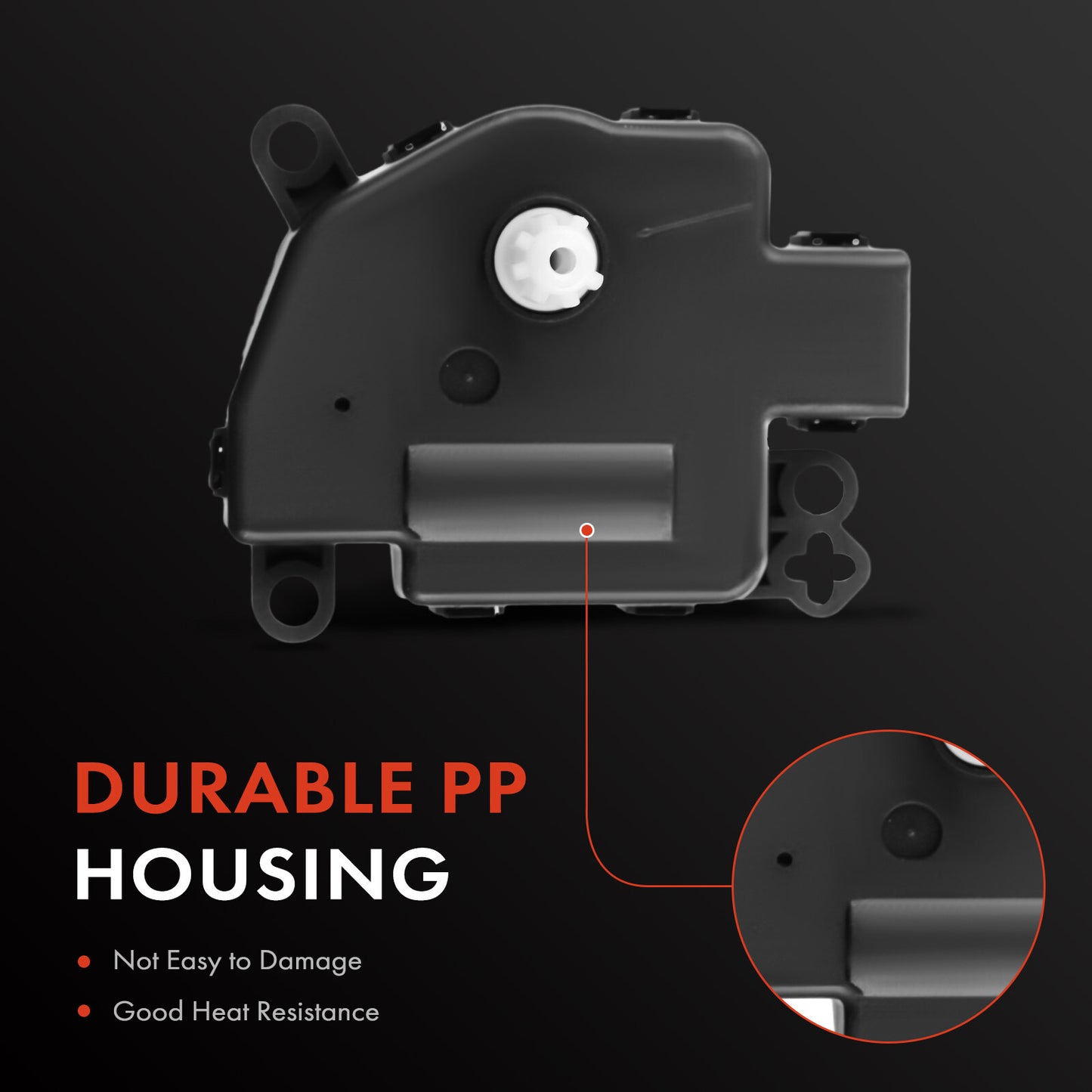 HVAC Heater Blend Door Actuator for Ford Five Hundred Freestyle Mustang Mercury