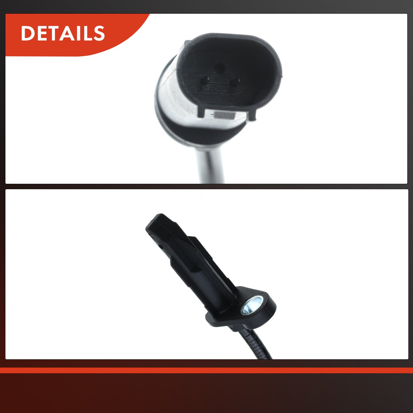 2x ABS Wheel Speed Sensor for Mini Cooper 2014-2019 Cooper Clubman Rear LH & RH